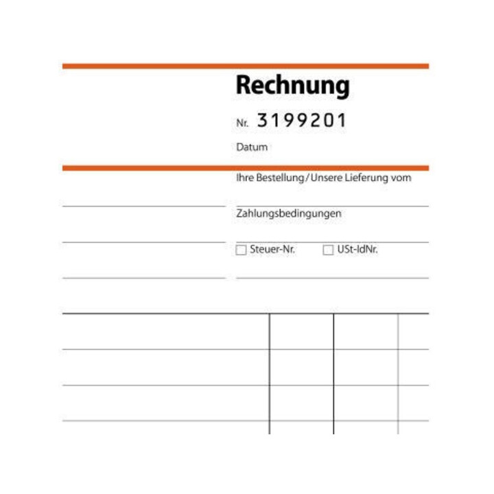 Sigel Rechnung SD131 DIN A5 selbstdurchschreibend 2x50Blatt