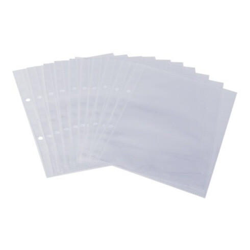 Sigel Sichthülle SM191 DIN A5 für Speisekartenmappe tr 10 St./Pack.
