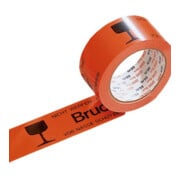 Signalklebeband Bruchgefahr 50mmx66m orange-1