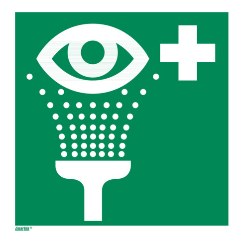 Signaux de secours Equipement de rinçage oculaire, Type: 11150