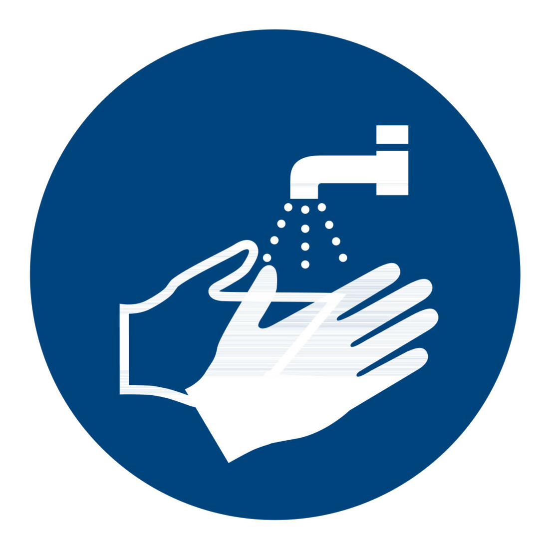 Signaux d'obligation Lavage obligatoire des mains, Type: 04200