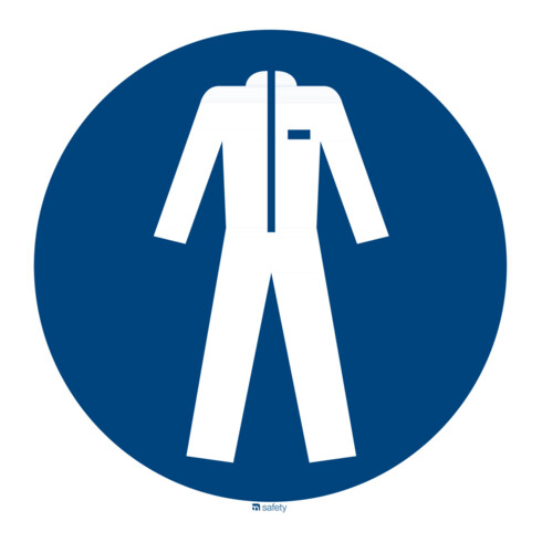 Signaux d'obligation Vêtements de protection obligatoires, Type: 01200