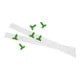 Signaux Eichner VISIPLAN 2 PE VERT transparent