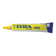 Signierpaste gelb Tube 50ml permanent LYRA b.250 Grad C