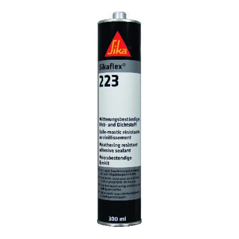 Sikaflex 223 schwarz 300ml Kartusche