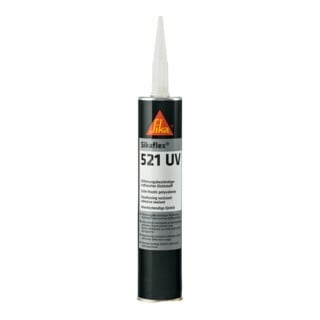 Sikaflex 521 UV Mastic hybride PU cartouche 300ml gris clair