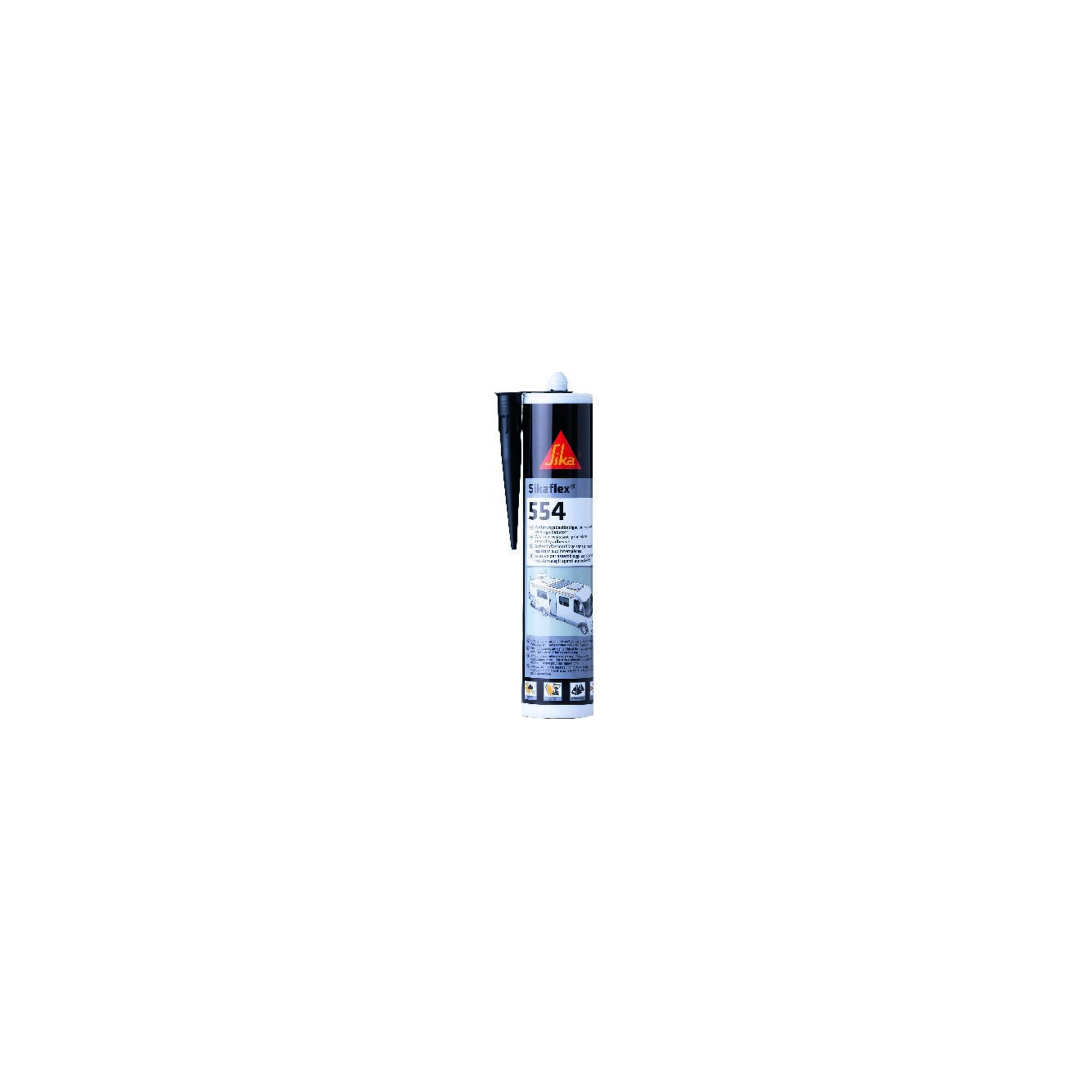 Sika® Klebstoff Sikaflex®-554 Inhalt 300 ml, Farbe schwarz