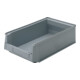 SILAFIX Sichtlagerkasten Gr. 2H 310 x 500 x 145 mm grau PP