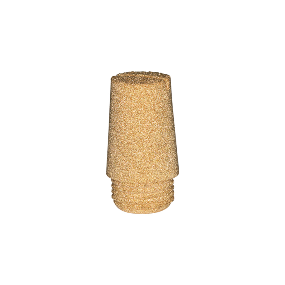 Silencieux RIEGLER en bronze fritté Fente de ligne de valeur G 1/8