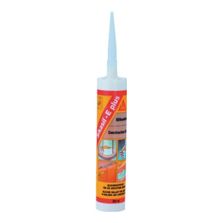 Silicondichtstoff SIKASIL E plus hellgrau 300 ml Kartusche SIKA