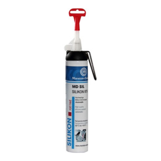 Silikon-Dichtmasse MD rot 200 ml Automatik-Kartusche MARSTON