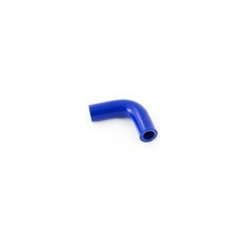 Silikon Kühlerschlauch Krümmer 90G, blau, 13x4mm, Schenkellänge: je 152mm