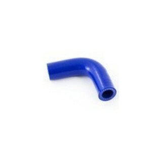 Silikon Kühlerschlauch Krümmer 90G, blau, 70x5mm, Schenkellänge: je 152mm