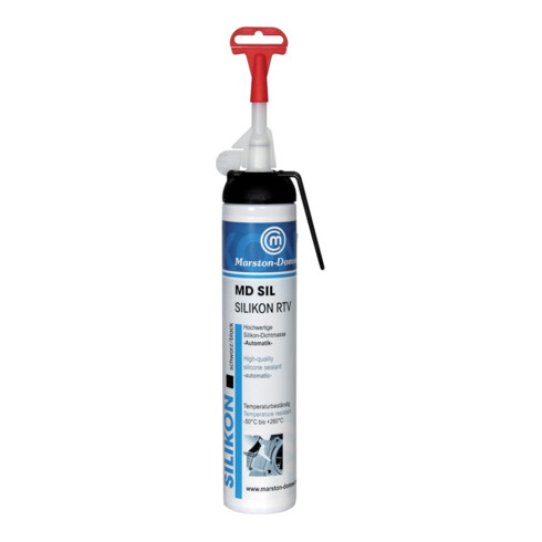 Silikondichtmasse MD schwarz 200 ml Automatik-Kartusche MARSTON