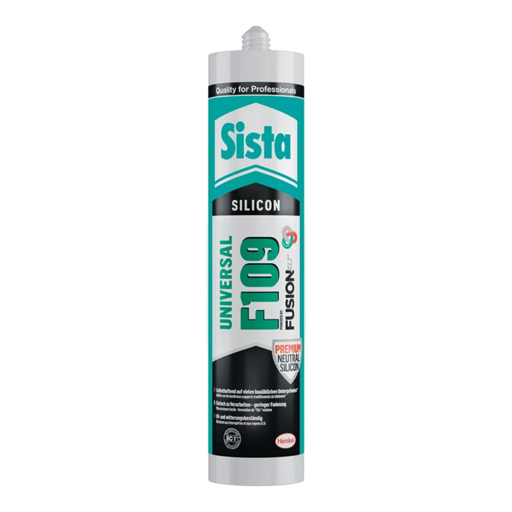 Silikondichtstoff F109 Fusion transp.300 ml Kartusche SISTA