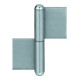 SIMONSWERK Anschweißband KO 4, 160x50x14x4 2tlg. Stahl blank-1
