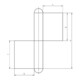 SIMONSWERK Anschweißband KO 4, 160x50x16x5 2tlg. Stahl blank-2