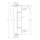 SIMONSWERK Bande de conversion VN 3737/160 Compact acier inoxydable-4