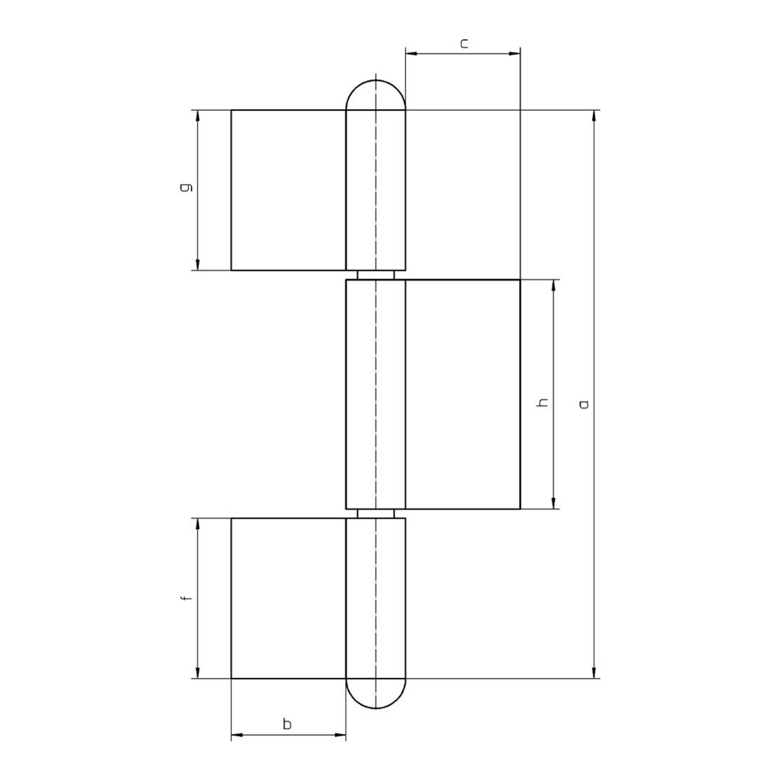 SIMONSWERK Bande de soudage KO 8, 3 pcs 240 mm brut