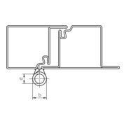 SIMONSWERK Bande de soudure KO 40, 2 pièces 180 mm brut-4