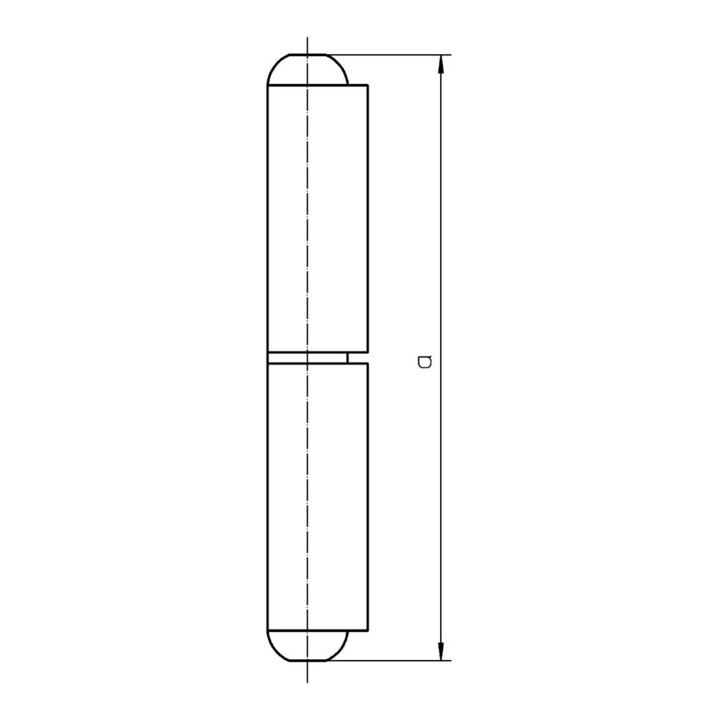 SIMONSWERK Bande de soudure KO 40, 2 pièces 180 mm brut