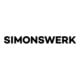 Simonswerk Paumelle d'encastrement V 5450 pas à 6 mm DIN droite acier nickelé pour portes feuillurées