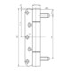 SIMONSWERK Charnière VN 3738/160 Acier inoxydable-4