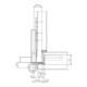 SIMONSWERK Charnière VN 3738/160 Acier inoxydable