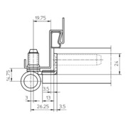 SIMONSWERK Objektband VN 3738/160 Edelstahl-5