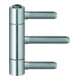 SIMONSWERK Paumelle à encastrer C 1-20 WF 3 pcs, 20 mm zingué brillant-1