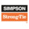 DIN 1052 Simpson Strong Tie angle connector, acier galvanisé, isocèle-2