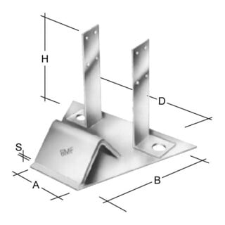 SIMPSON Strong-Tie Sparrenhalter SHB80G-B SST