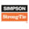 DIN 1052 Simpson Strong Tie angle connector, acier galvanisé, isocèle-2