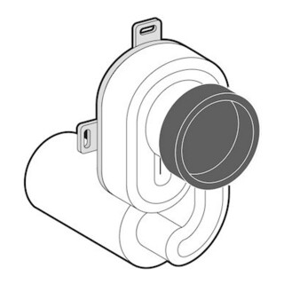 Siphon Schell COMPACT LC pour urinoir