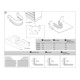 Siphonabdeckung L.300mm silber HETTICH-5