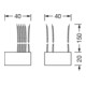 Siteco Composant de gestion d'éclairage 5XA769SCST plastique IP66 230V