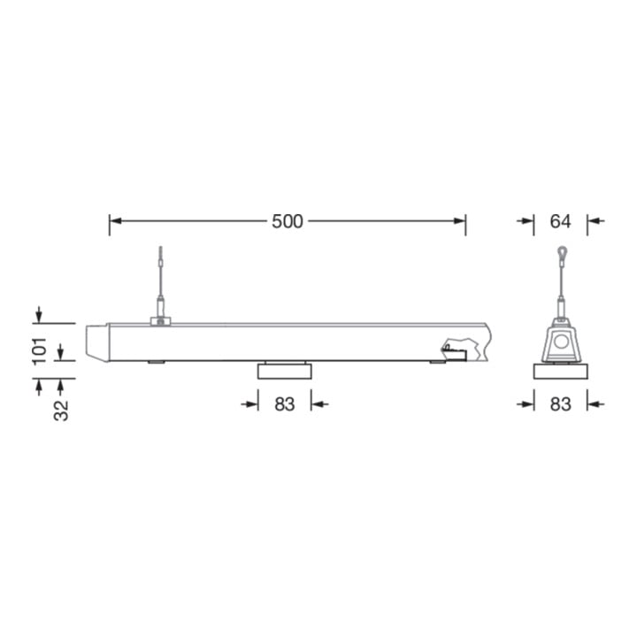 Siteco Module de socle 56TL1FAMA