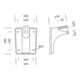 Siteco Wandflansch 15Grd D=43mm 5NY51001