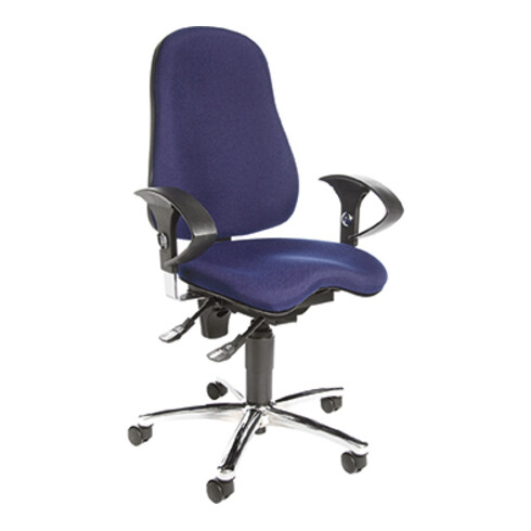 SITNESS Fauteuil pivotant 10 bleu