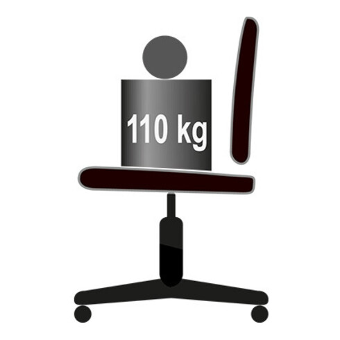 SITNESS Fauteuil pivotant 10 bleu