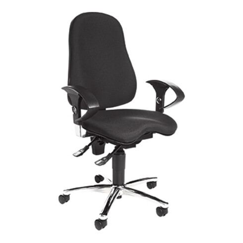 SITNESS Fauteuil pivotant 10 noir