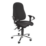 SITNESS Fauteuil pivotant 10 noir