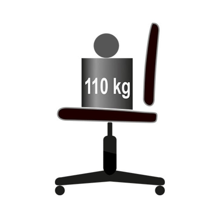 SITNESS Fauteuil pivotant 10 noir