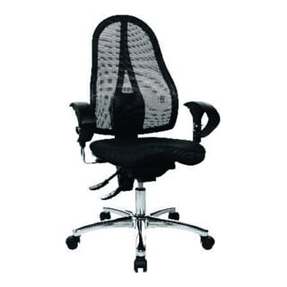 SITNESS Fauteuil pivotant 15 bleu/noir