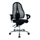 SITNESS Fauteuil pivotant 15 bleu/noir-1