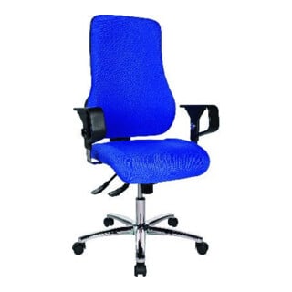 SITNESS Fauteuil pivotant 55 bleu royal