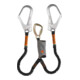 Skylotec Amortisseur de chutes Skysafe Pro Flex Y Stahl, Longueur: 1,8 m-1