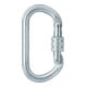 SKYLOTEC Karabiner,oval,m. Schraub sich.,Stahl,EN 362, 22 kN-1