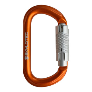 SKYLOTEC Mousqueton OVALOY TW ovale avec Twinlock H-036