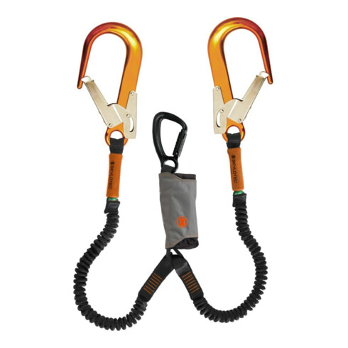 SKYLOTEC Valdemper Skysafe Pro Flex Y aluminium, Lengte: 1,8 m